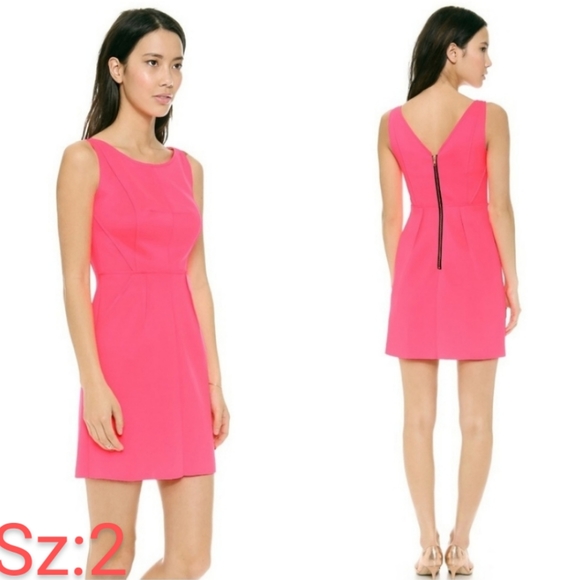 Milly Dresses & Skirts - Milly Neon Pink Sleeveless Dress